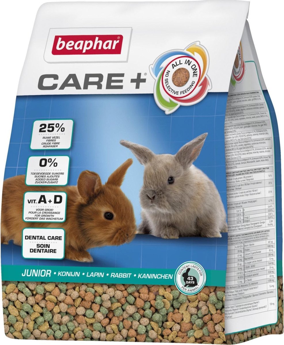 Beaphar Care Plus Konijn Junior - Konijnenvoer - 1.5 kg