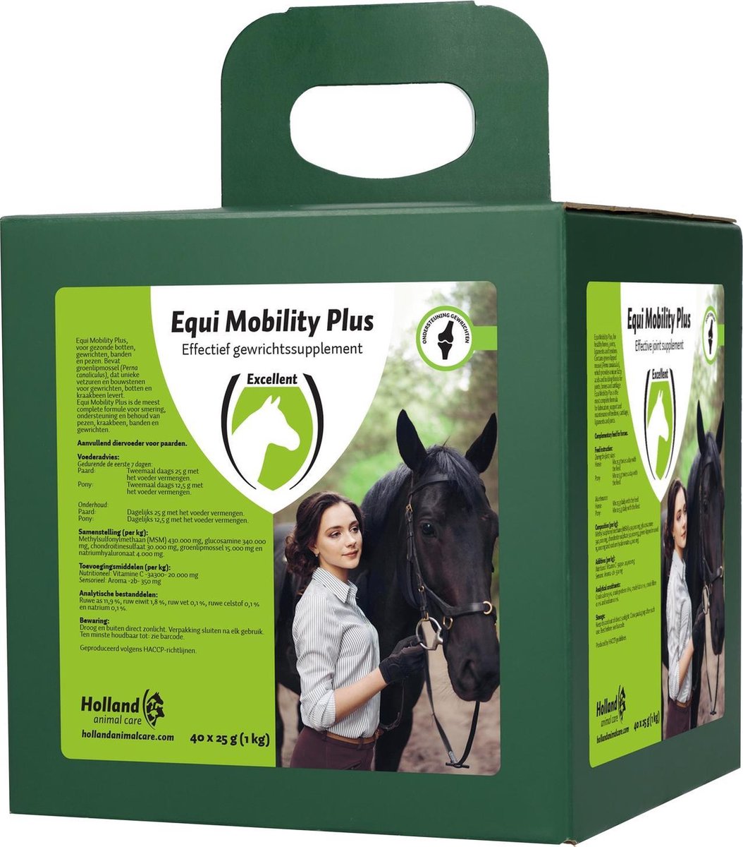 Excellent Equi Mobility Plus - Voedingssupplement - 1.18 kg 40 stuks