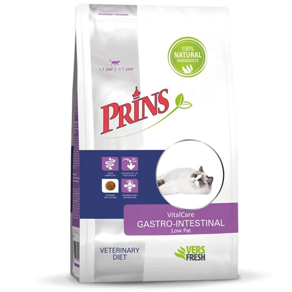 Prins Vitalcare Diet Gastro-Intestinal Zalm - Kattenvoer - 5 kg