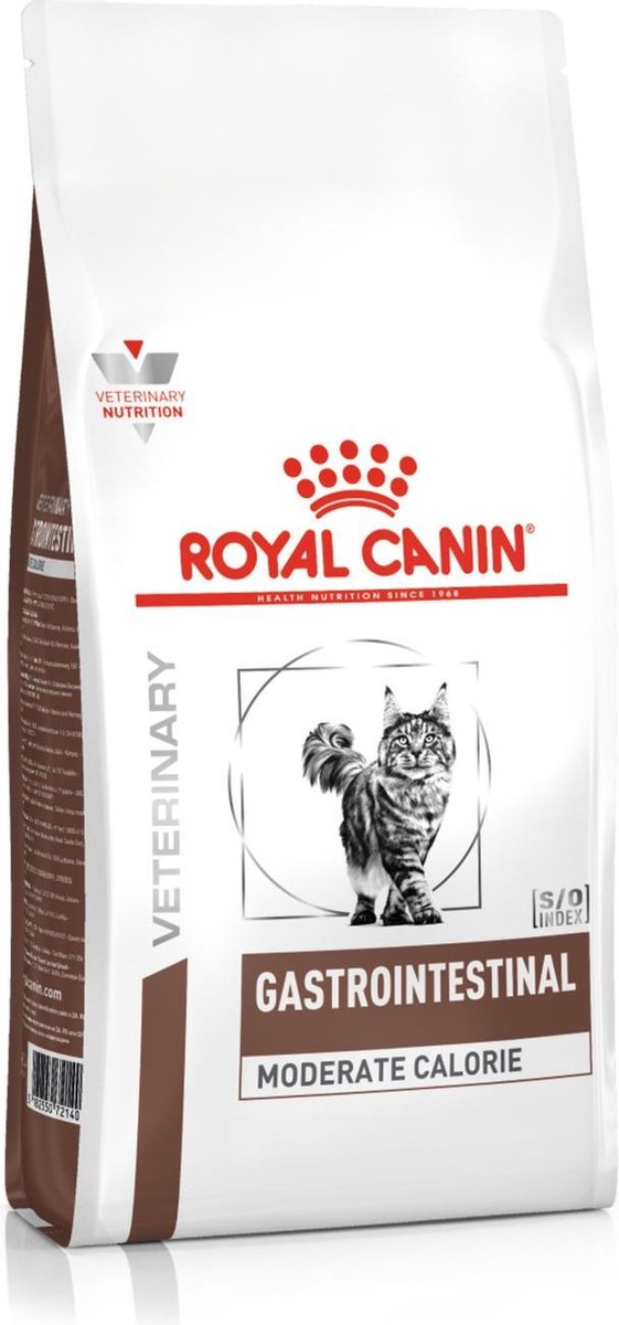 Royal Canin Veterinary Diet Gastro Intestinal Moderate Calorie - Kattenvoer - 2 kg
