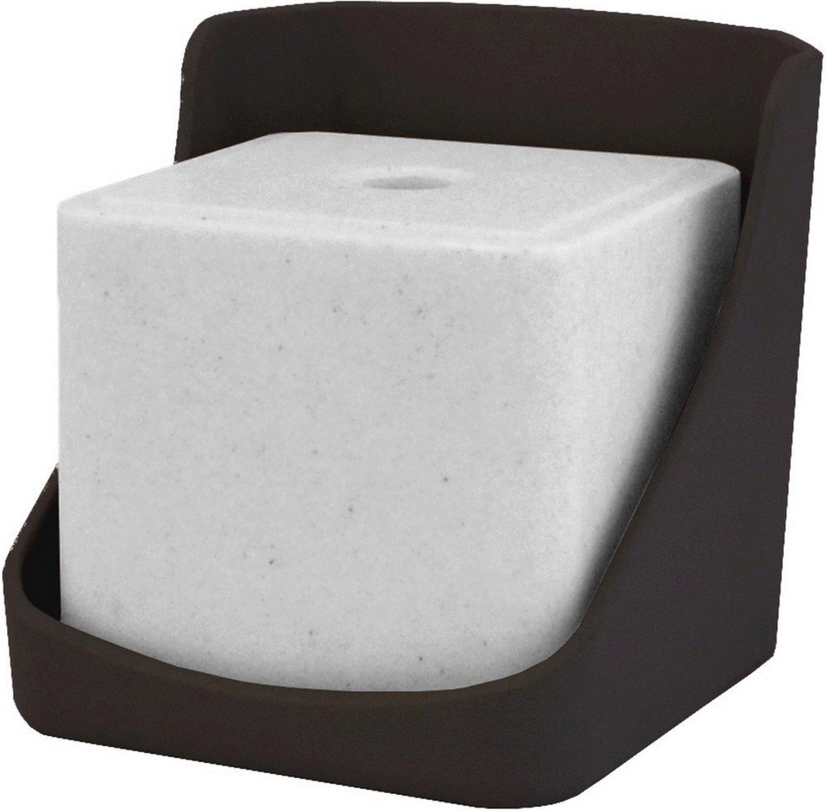 Excellent Liksteenhouder Voor 10 Kg - Voedingssupplement - - Zwart