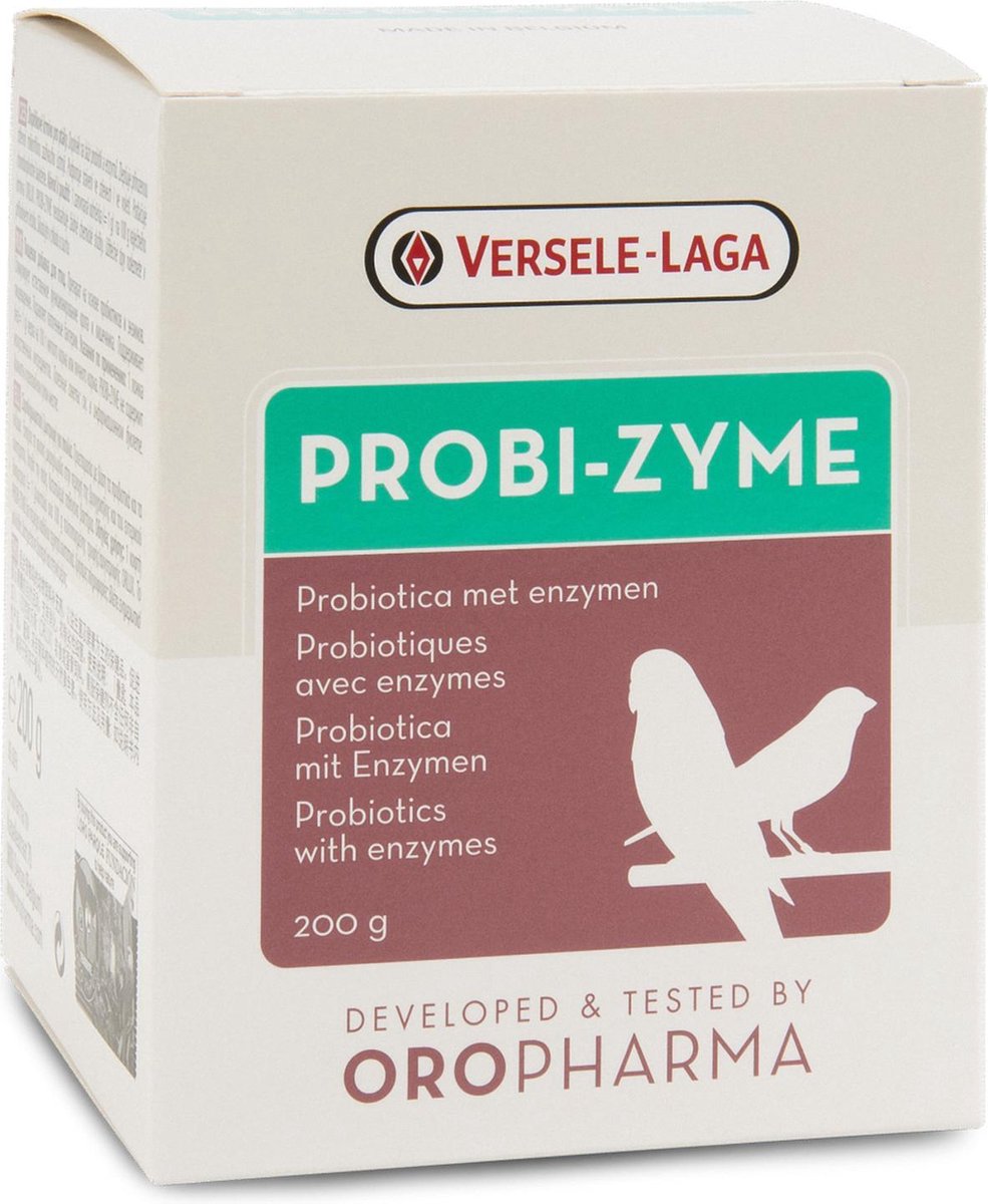 Versele-Laga pharma Probi-Zyme Krop-&Darmflora - Vogelsupplement - 200 g - Goud