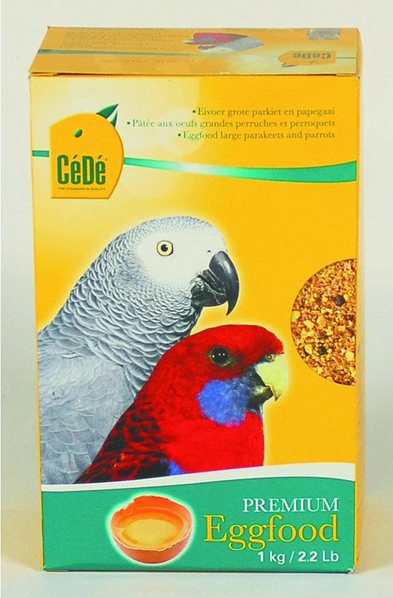 Cede Eivoer Grote Parkiet Papegaai - Vogelvoer - 1 kg