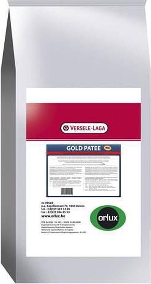 Versele-Laga Gold Patee - Vogelvoer - 250 g - Rojo