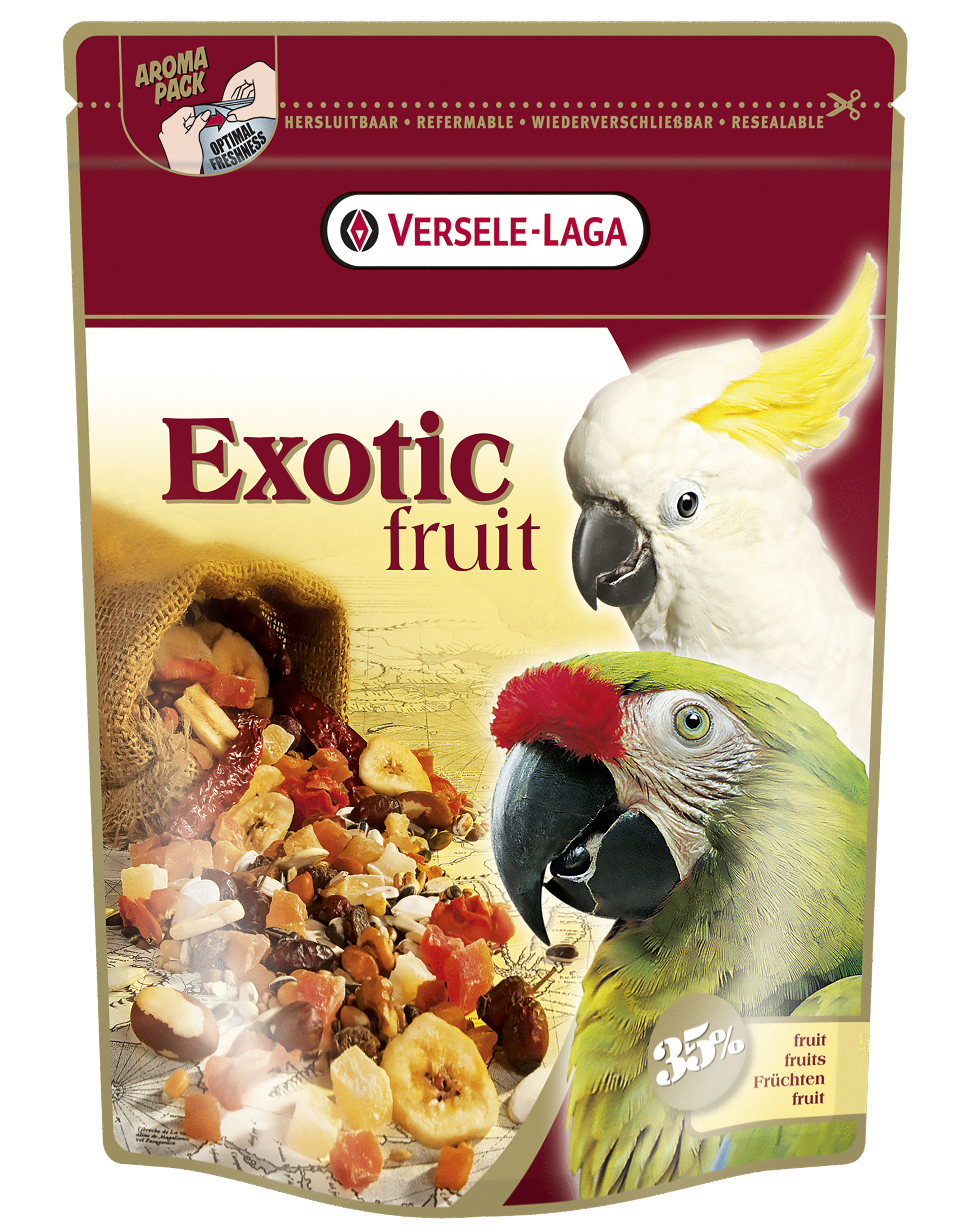 Versele-Laga Prestige Premium Exotic Fruit Papegaai - Vogelvoer - 600 g