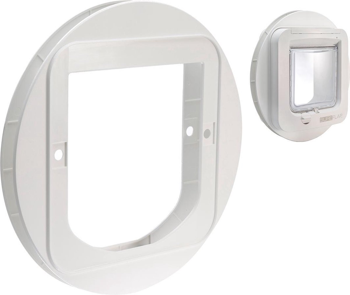 SureFlap Dierenluik Adapter S - Kattenluik - 28x0.8 cm - Wit