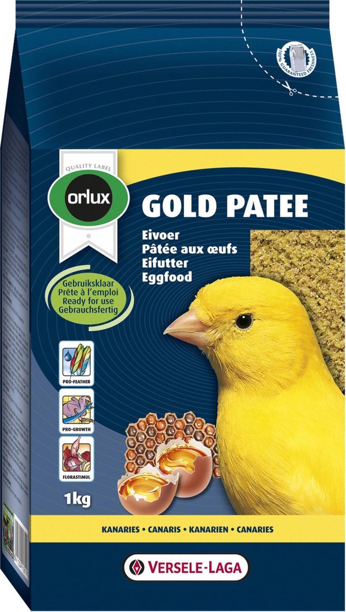 Versele-Laga Gold Patee Eivoer - Vogelvoer - 1 kg - Geel