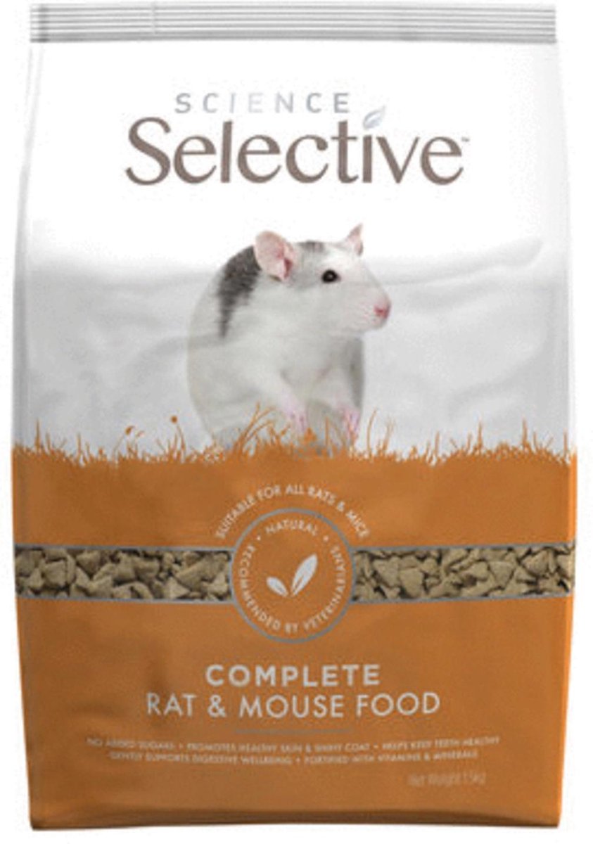 Supreme Science Selective Rat - Rattenvoer - 1.5 kg