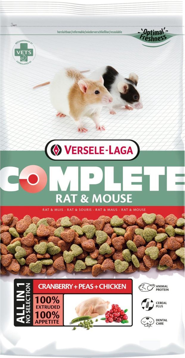 Versele-Laga Complete Rat & Mouse - Rattenvoer - 2 kg