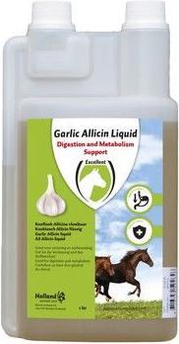 Excellent Garlic Allicin Vloeibaar - Voedingssupplement - 1 l