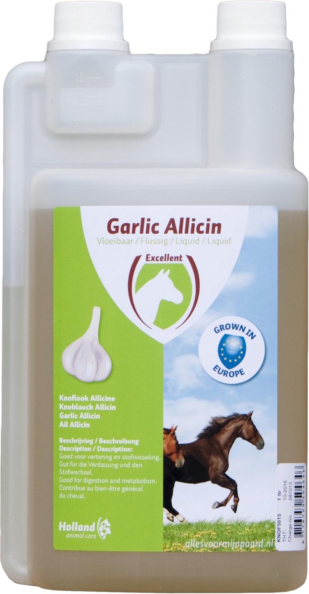Excellent Garlic Allicin Vloeibaar - Voedingssupplement - 1 l