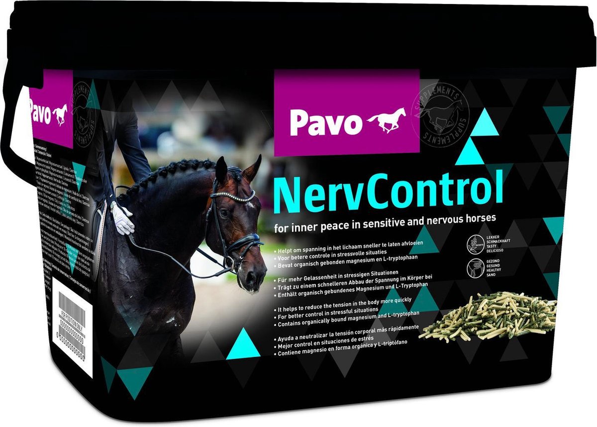 Pavo Nervcontrol - Voedingssupplement - 3 kg