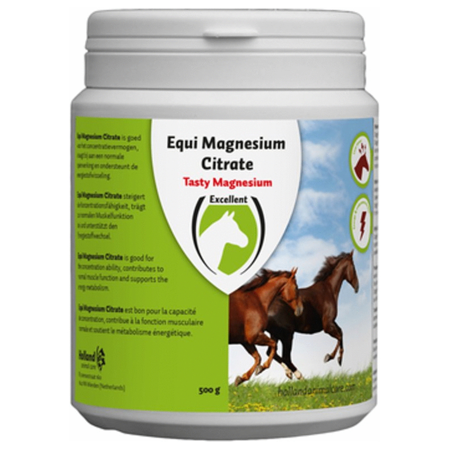 Excellent Equi Magnesium Citrate - Voedingssupplement - 500 g