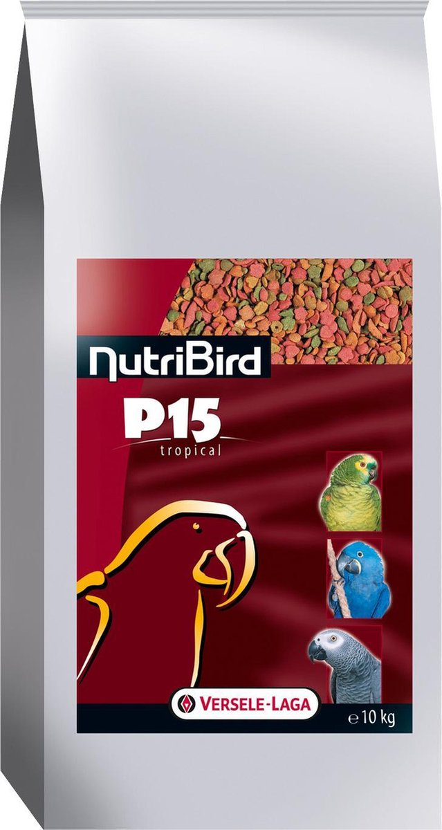 Versele-Laga Nutribird P15 Tropical Mix - Vogelvoer - 10 kg