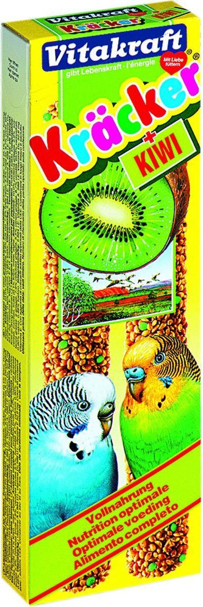 Vitakraft Parkiet Kracker 2 stuks - Vogelsnack - Kiwi