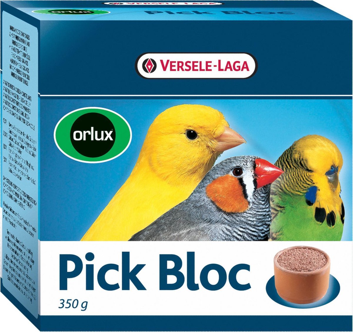 Versele-Laga Pick Bloc Vogel - Vogelsupplement - 350 g