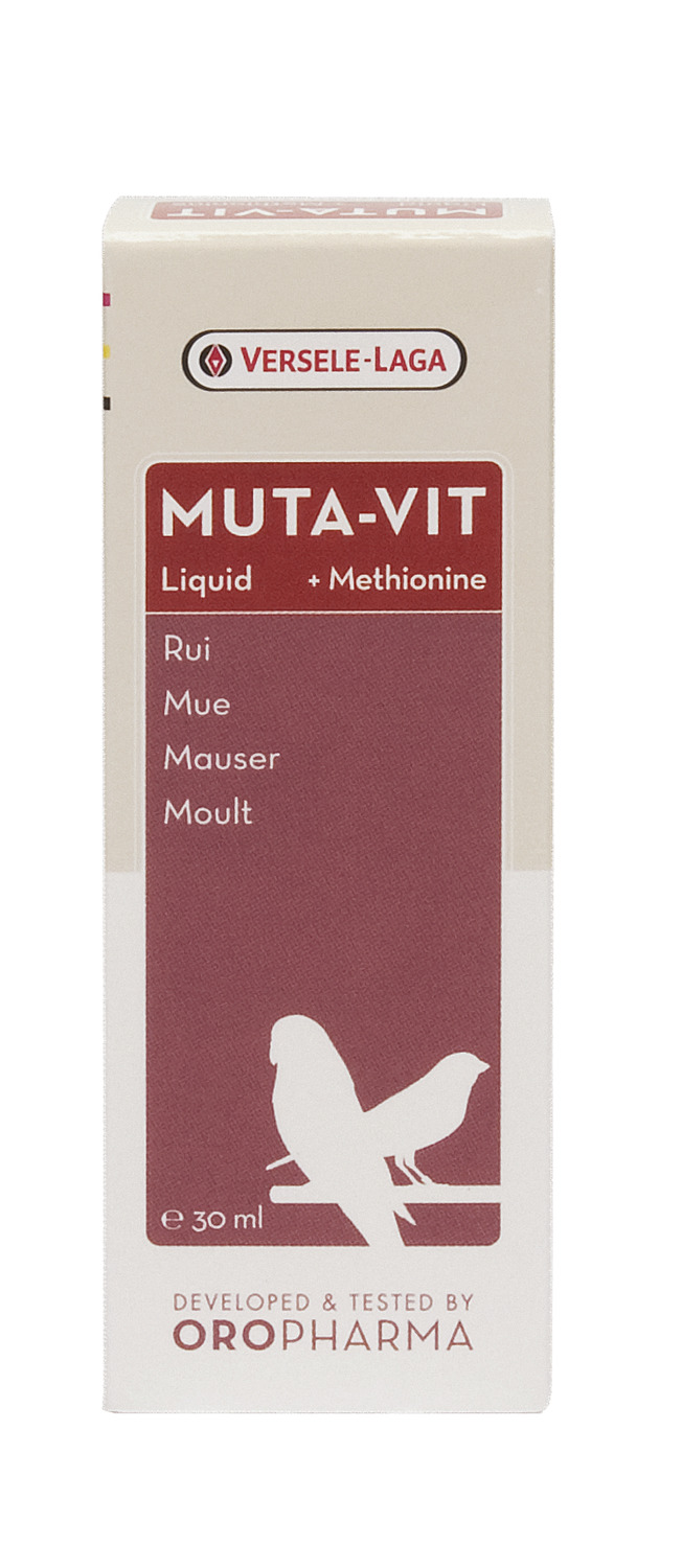 Versele-Laga pharma Muta-Vit Liquid Rui&Methionine - Vogelsupplement - 30 ml - Oro