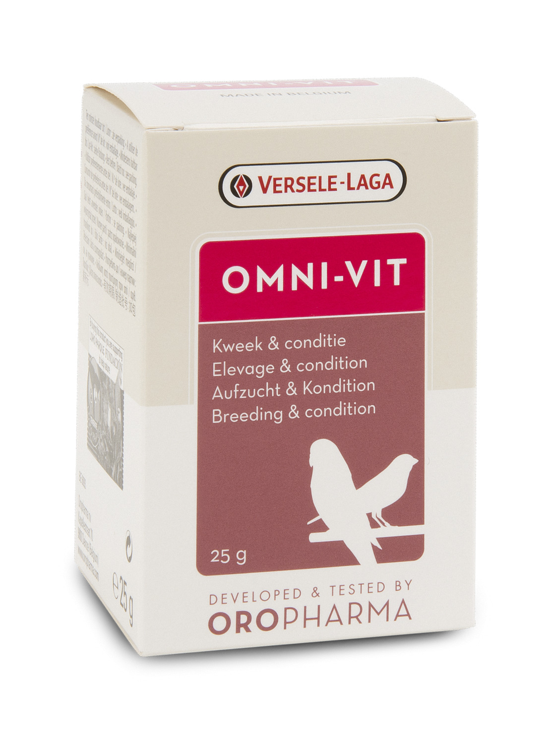 Versele-Laga pharma Omni-Vit Kweek & Conditie - Vogelsupplement - 25 g - Goud