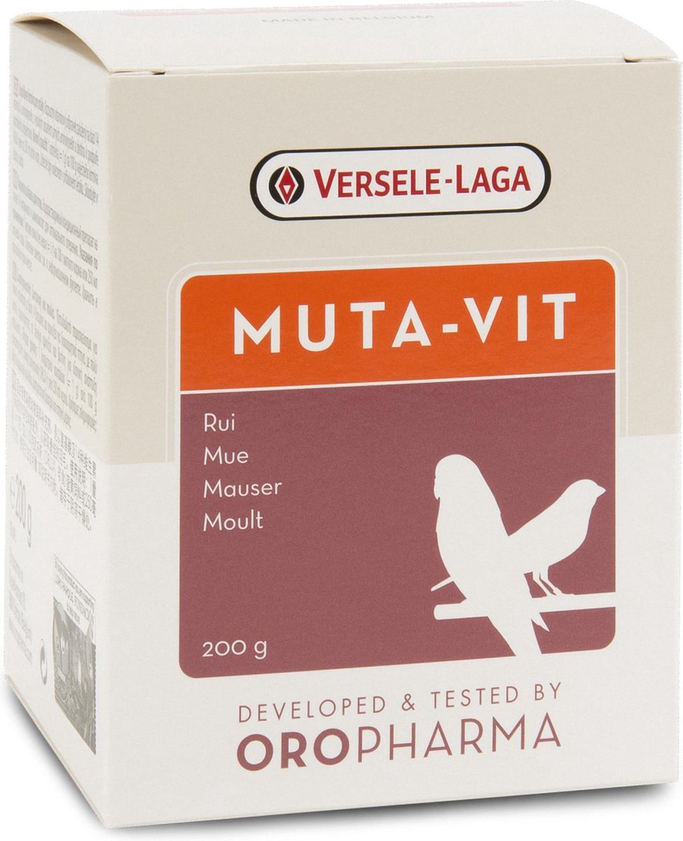 Versele-Laga pharma Muta-Vit Rui - Vogelsupplement - 200 g - Oro