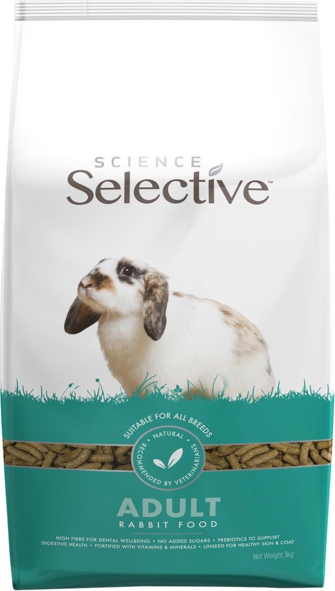 Supreme Science Selective Rabbit - Konijnenvoer - 3 kg