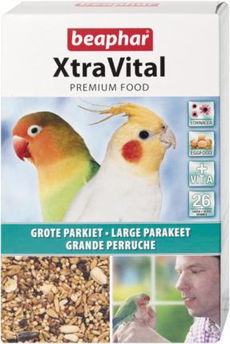 Xtra Vital Grote Parkiet - Vogelvoer - 500 g