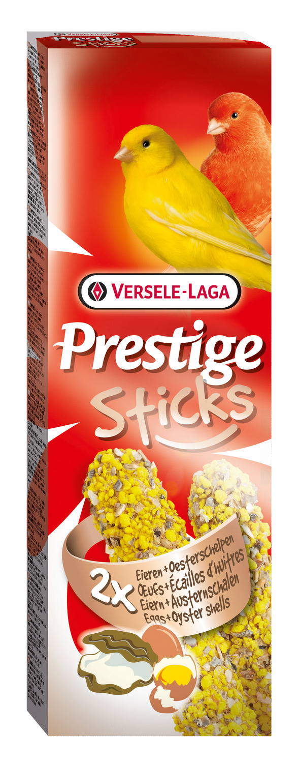 Versele-Laga Sticks Kanarie - Vogelsnack - Ei&Oesterschelp