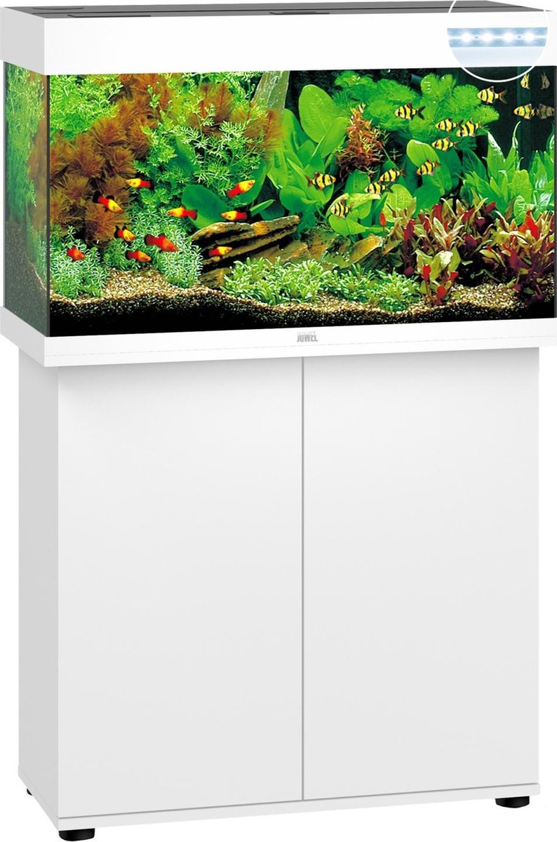 Juwel Kast Rio 125 Sbx 81x36x73 cm - Aquariummeubel - - Wit