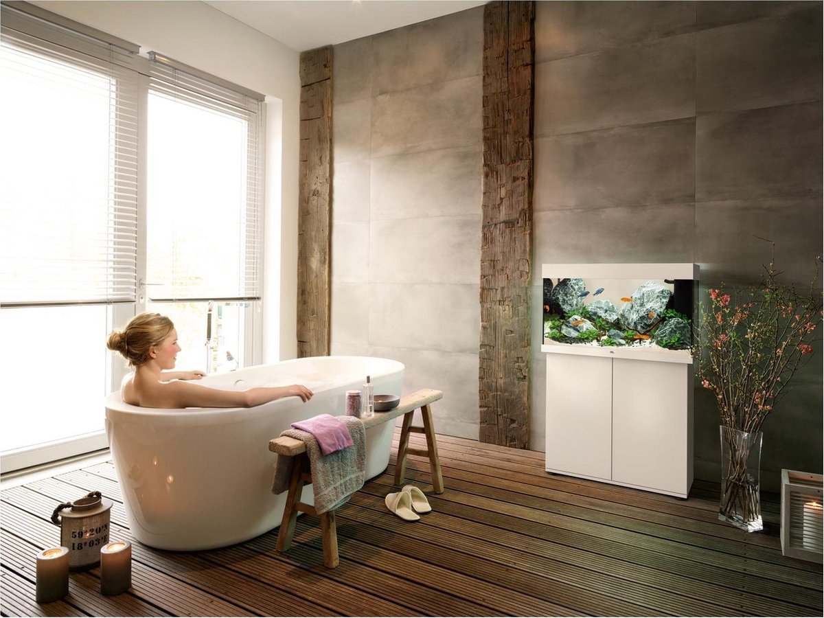 Juwel Kast Rio 125 Sbx 81x36x73 cm - Aquariummeubel - - Wit