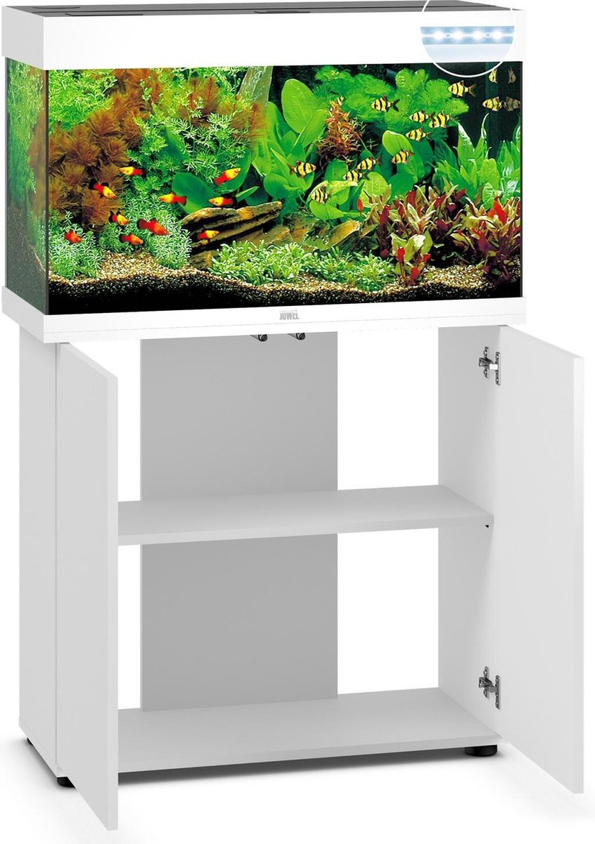 Juwel Kast Rio 125 Sbx 81x36x73 cm - Aquariummeubel - - Wit