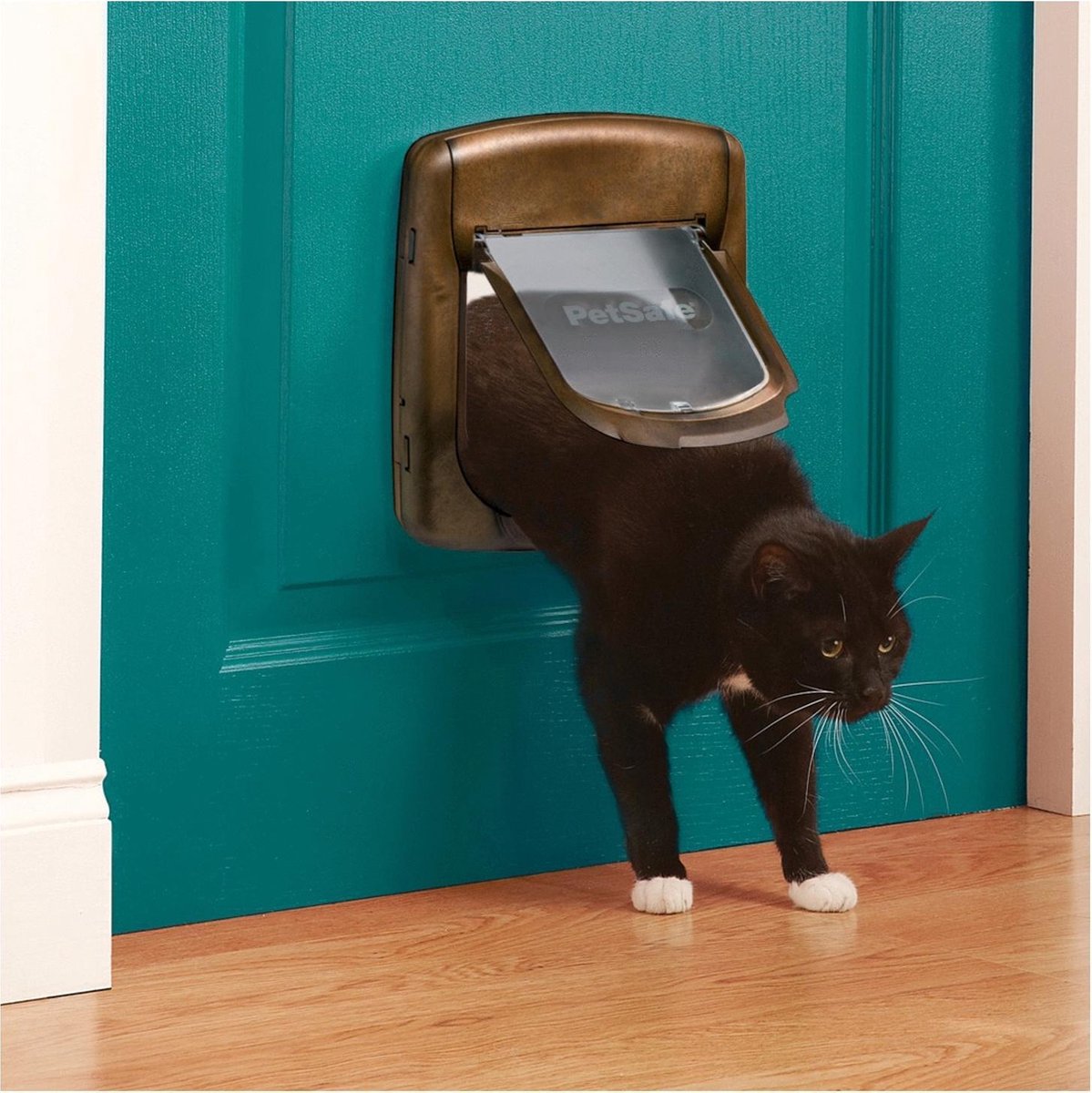 Petsafe Tunnelstuk 330 - Kattenluik - Houtkleur 300 Serie - Bruin