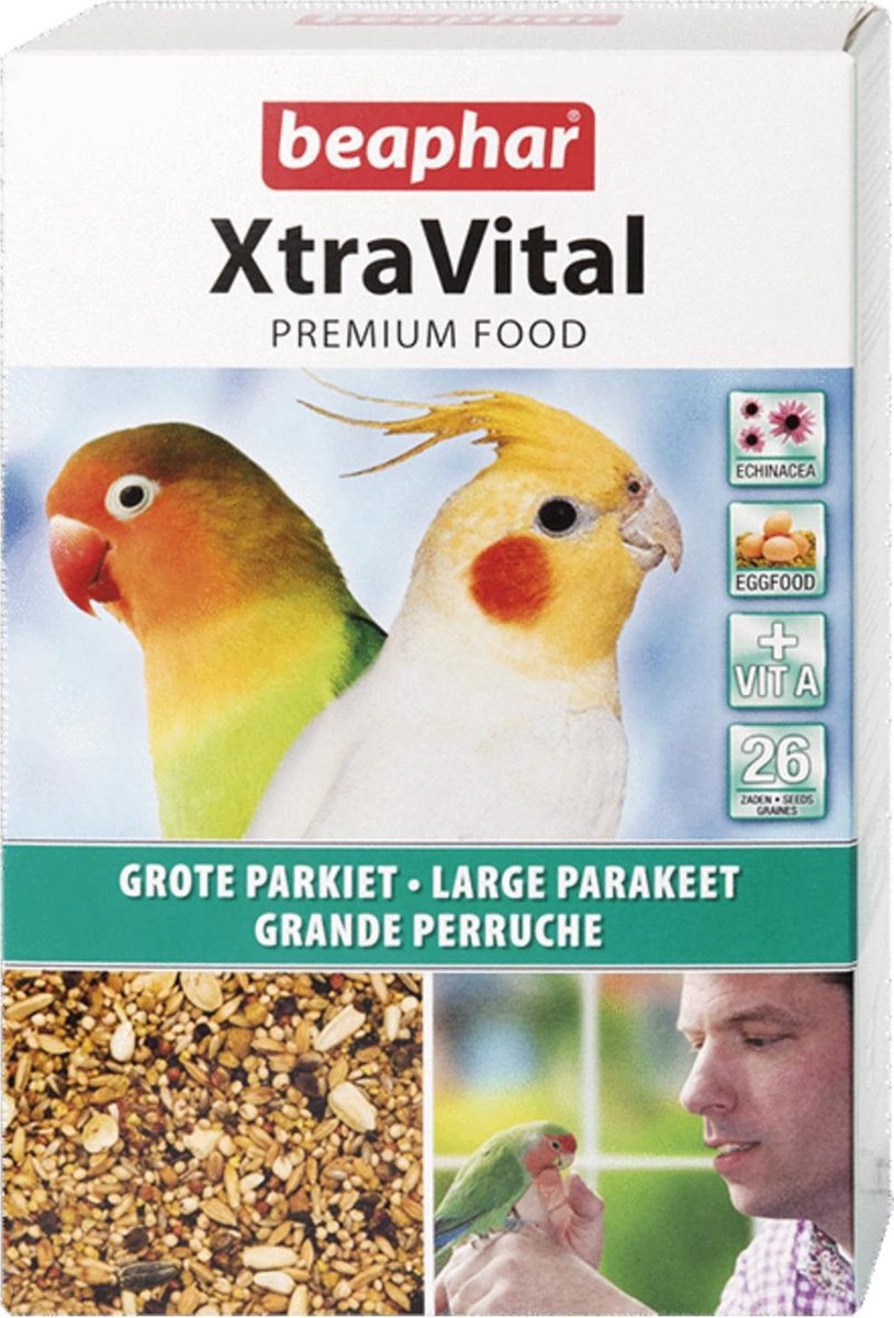 Xtra Vital Grote Parkiet - Vogelvoer - 1 kg
