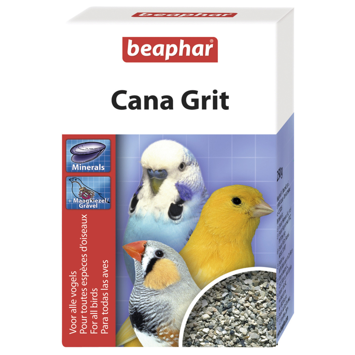 Beaphar Cana Parelgrit - Vogelsupplement - 225 g