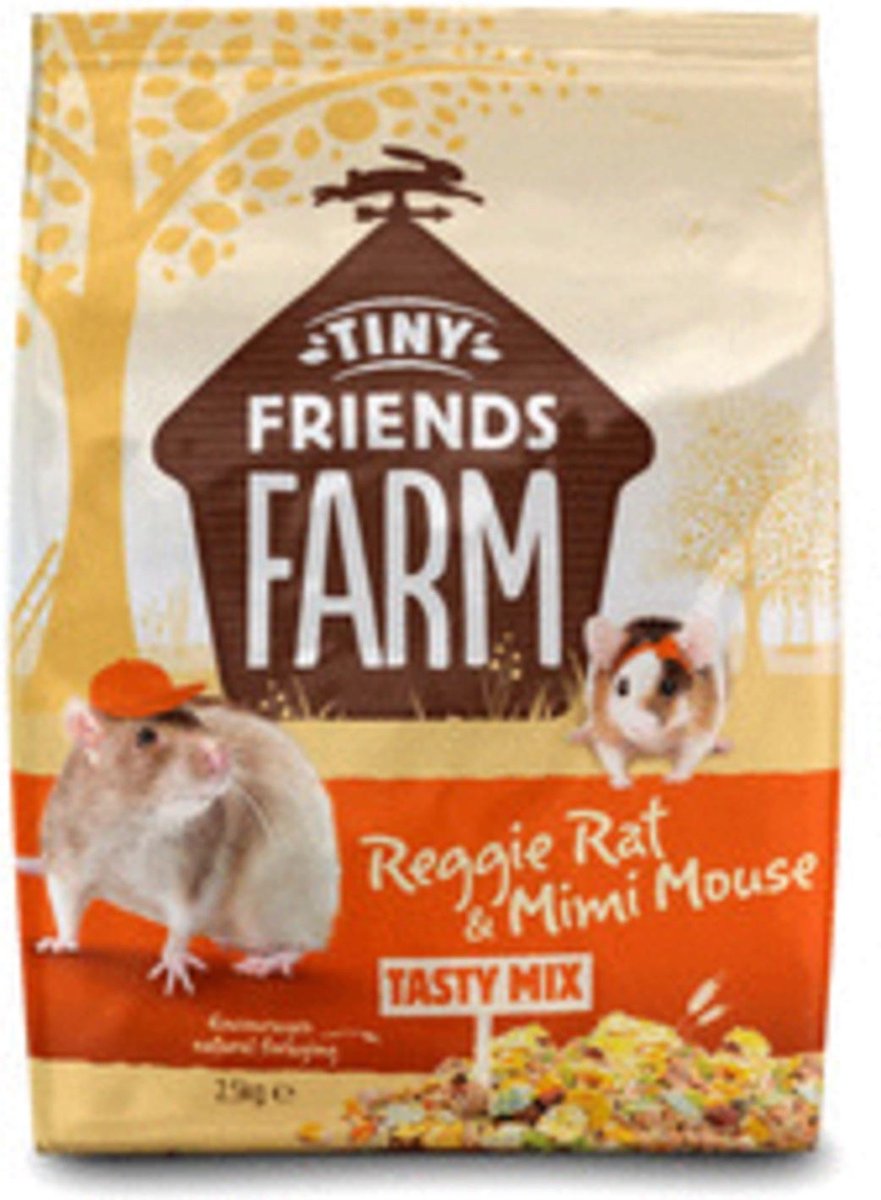 Supreme Reggie Rat & Mimi Mouse - Rattenvoer - 2.5 kg