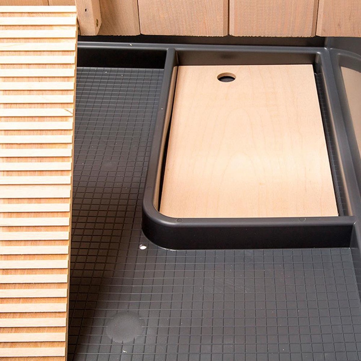 Ferplast Konijnenhok Ranch 120 Plus - Dierenverblijf - 117x69x101 cm 120 - Grijs