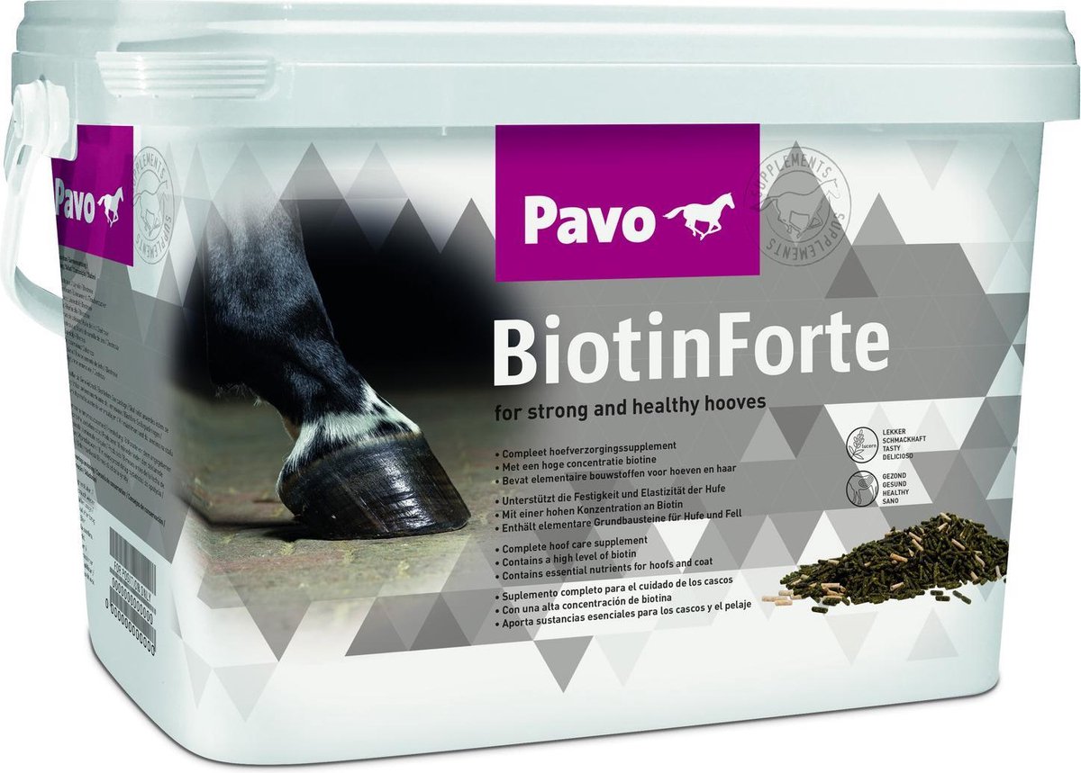 Pavo Biotin Forte - Voedingssupplement - 3 kg
