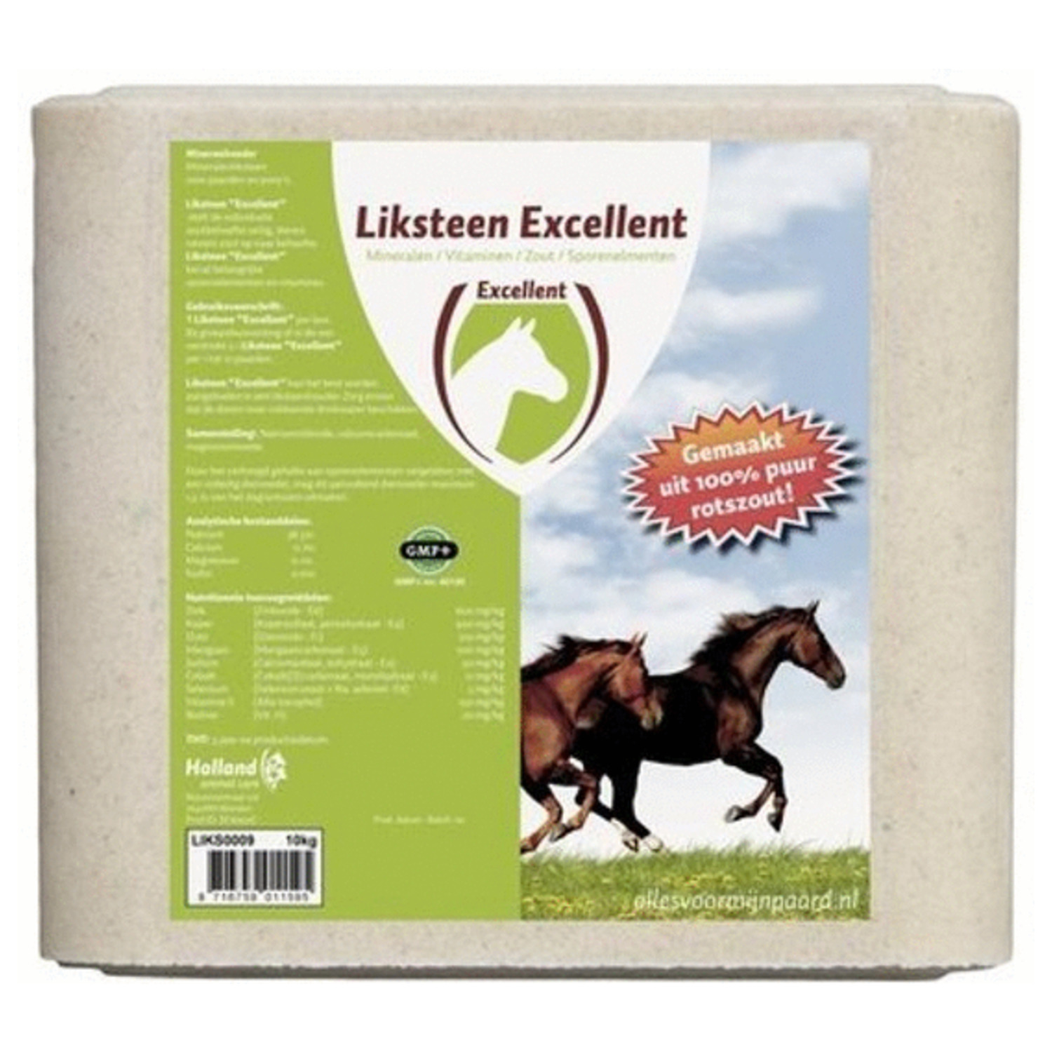 Excellent Salt Lick Liksteen Paard - Voedingssupplement - 10 kg