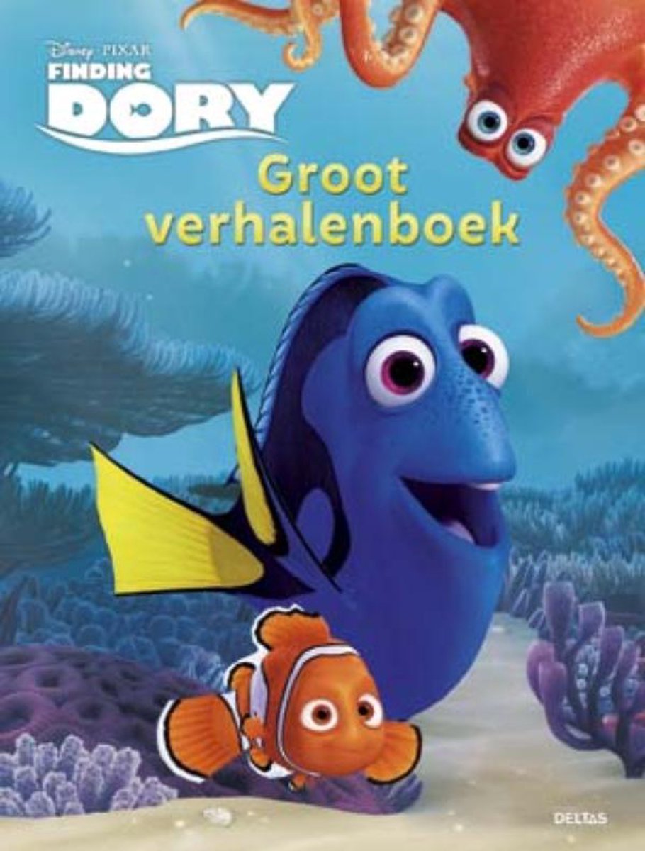 Disney groot verhalenboek: finding Dory - Blauw