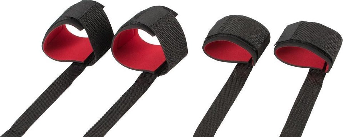 You2Toys Bondage Spreid Pakket - Zwart