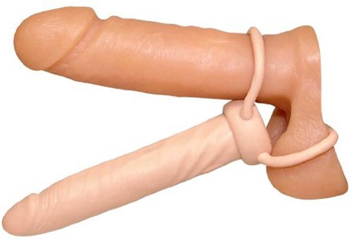 You2Toys Dildo met Penisring - Beige