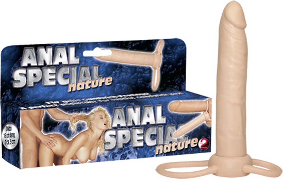 You2Toys Dildo met Penisring - Beige