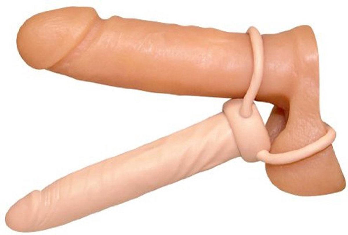 You2Toys Dildo met Penisring - Beige