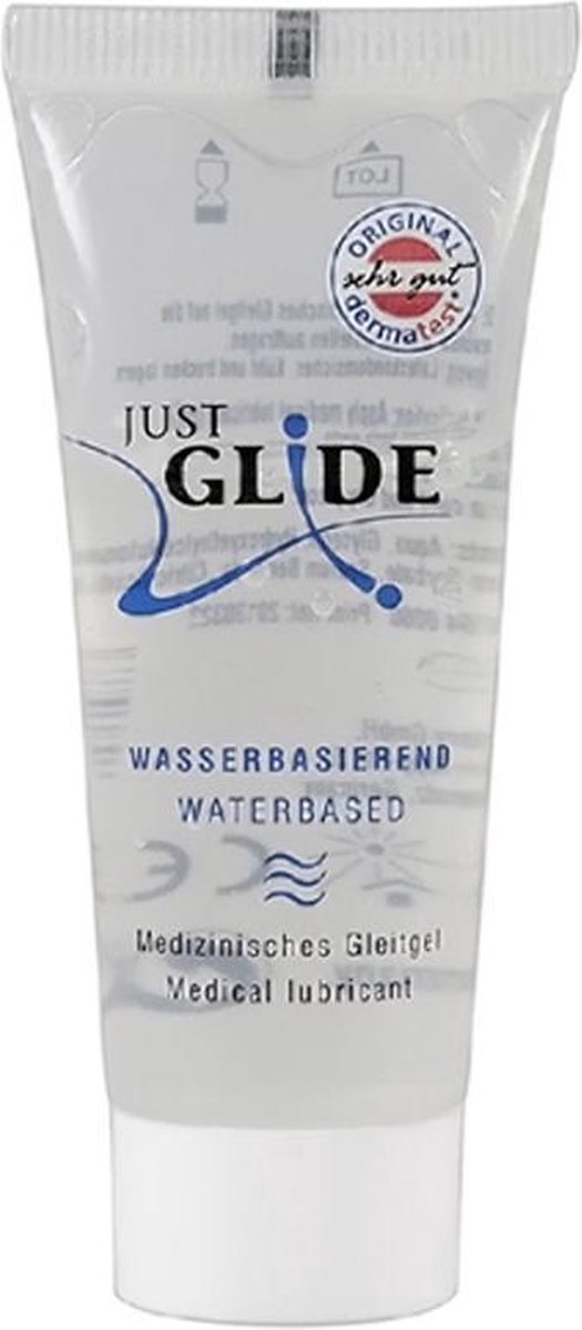 Just Glide Glijmiddel op waterbasis 20 ml