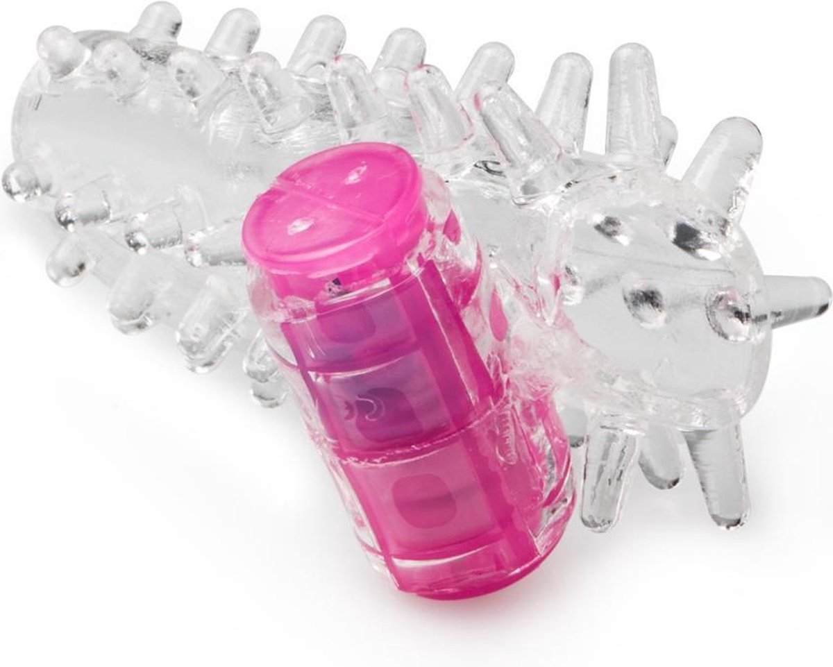 Vibrerende Penis Sleeve 'De Penisprikkel' - Roze