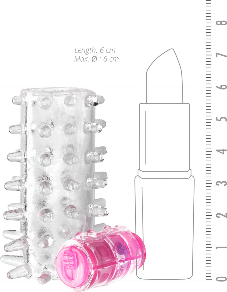 Vibrerende Penis Sleeve 'De Penisprikkel' - Roze