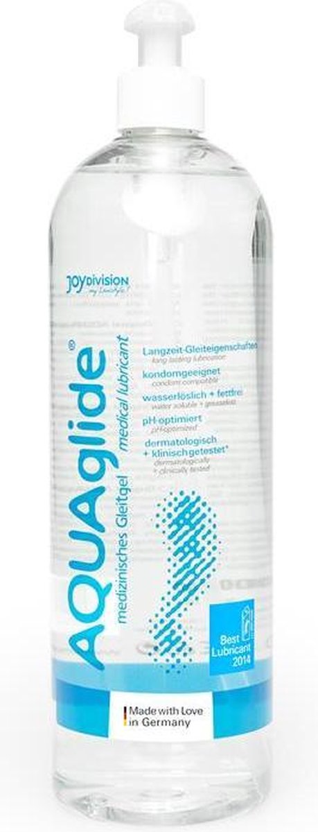 AQUAglide Waterbasis Glijmiddel - 1000 ml
