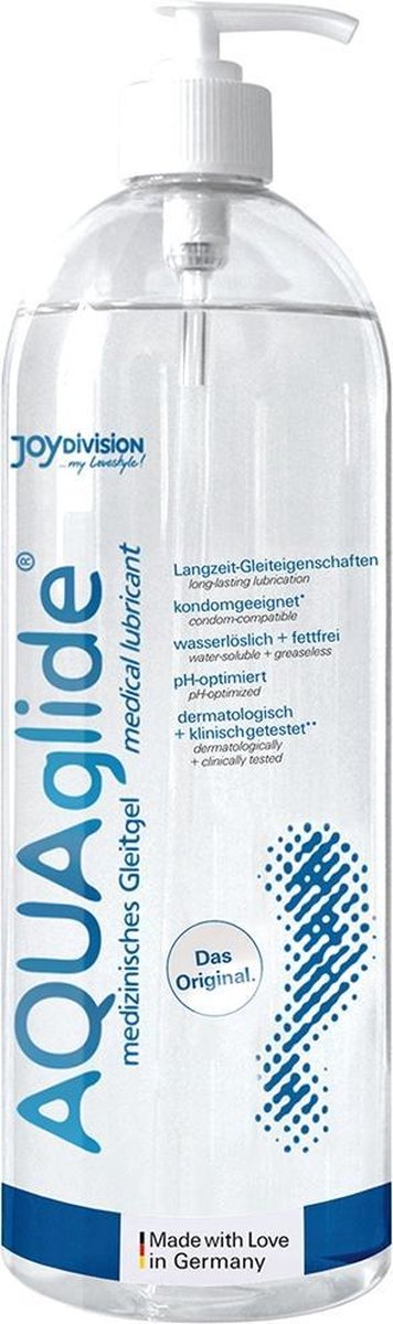 AQUAglide Waterbasis Glijmiddel - 1000 ml