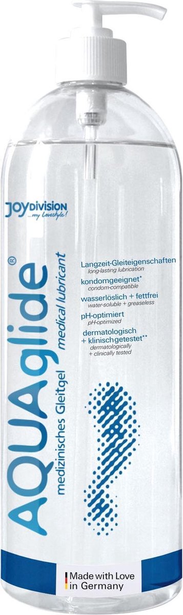 AQUAglide Waterbasis Glijmiddel - 1000 ml