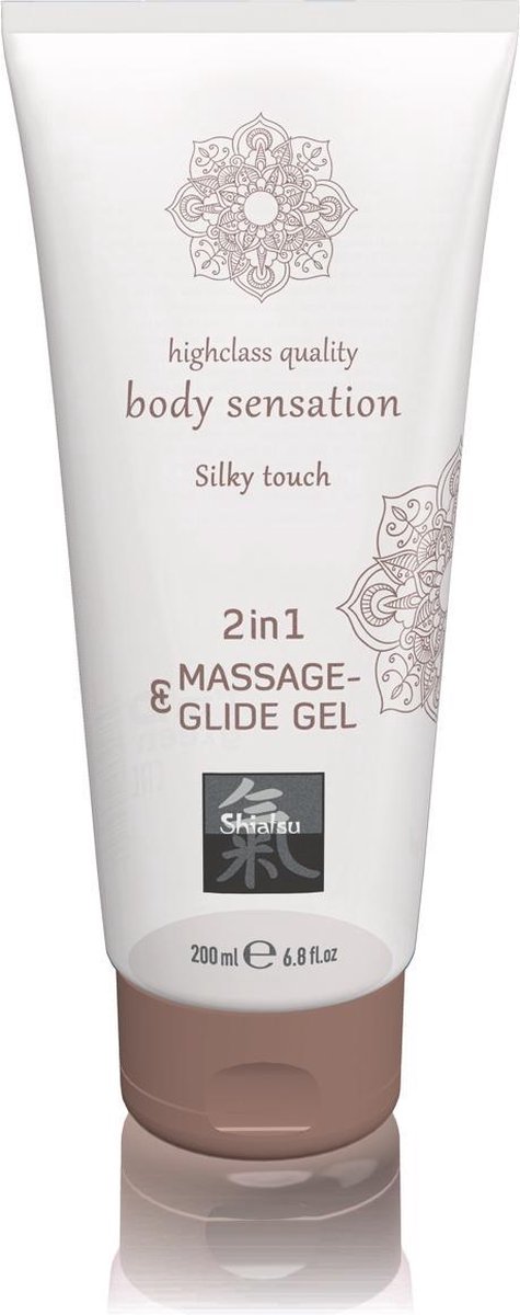 Shiatsu Massage- & Glide Gel 2 in 1 - Silky touch