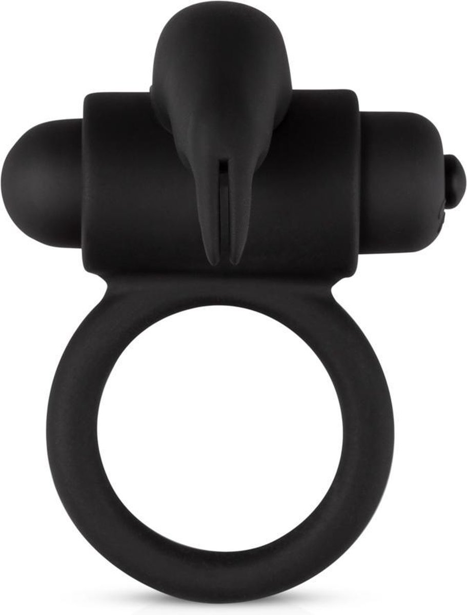 Bunny Vibe Cockring - Zwart