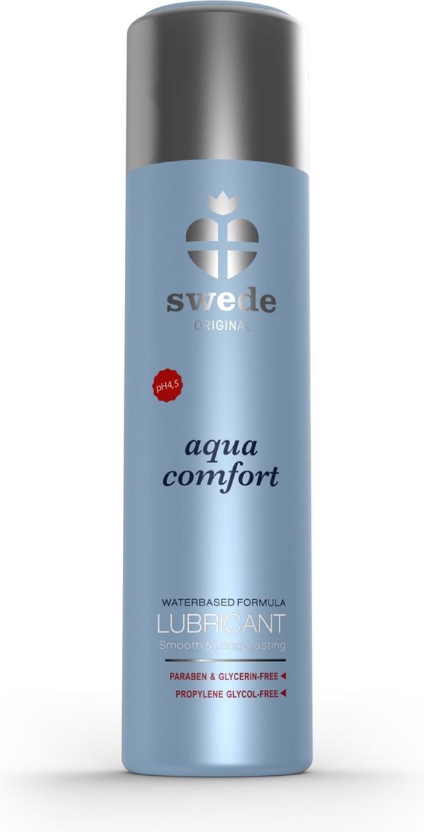 Swede Aqua Comfort Waterbasis Glijmiddel - 60ml